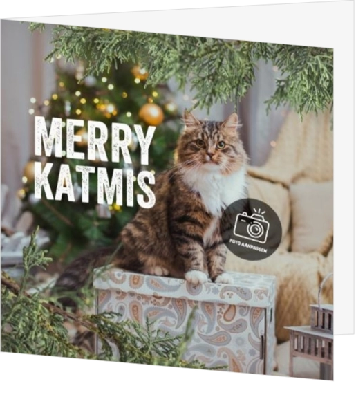 Merry Katmis met deze unieke fotokaart