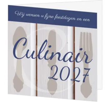 kerstkaart culinair 2027