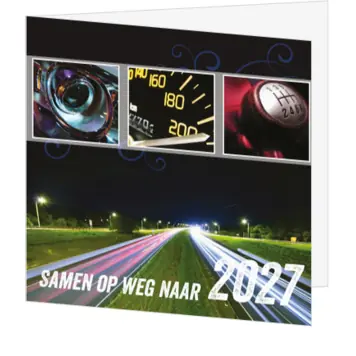 kerstkaart samen op weg naar 2027