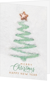 Kerstboom - kerstkaart 23064